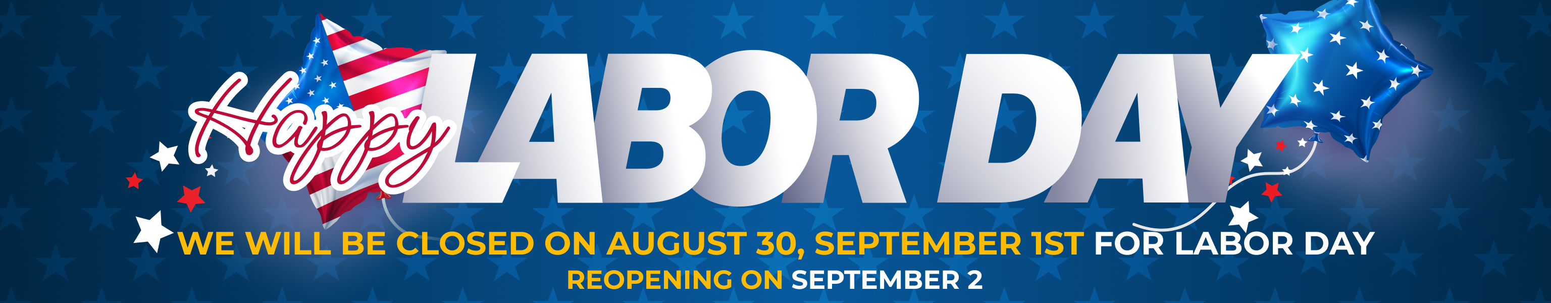  We will be closed on September 1st | Honest-1 Auto Care 